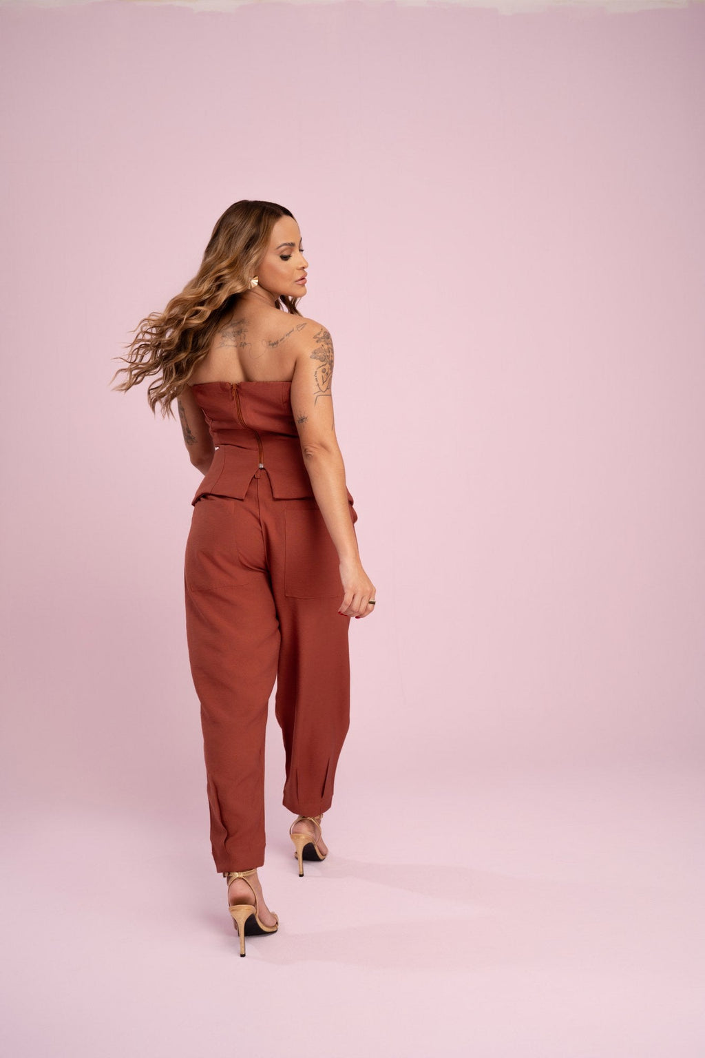 CALÇA SLOUCHY ALFAIATARIA