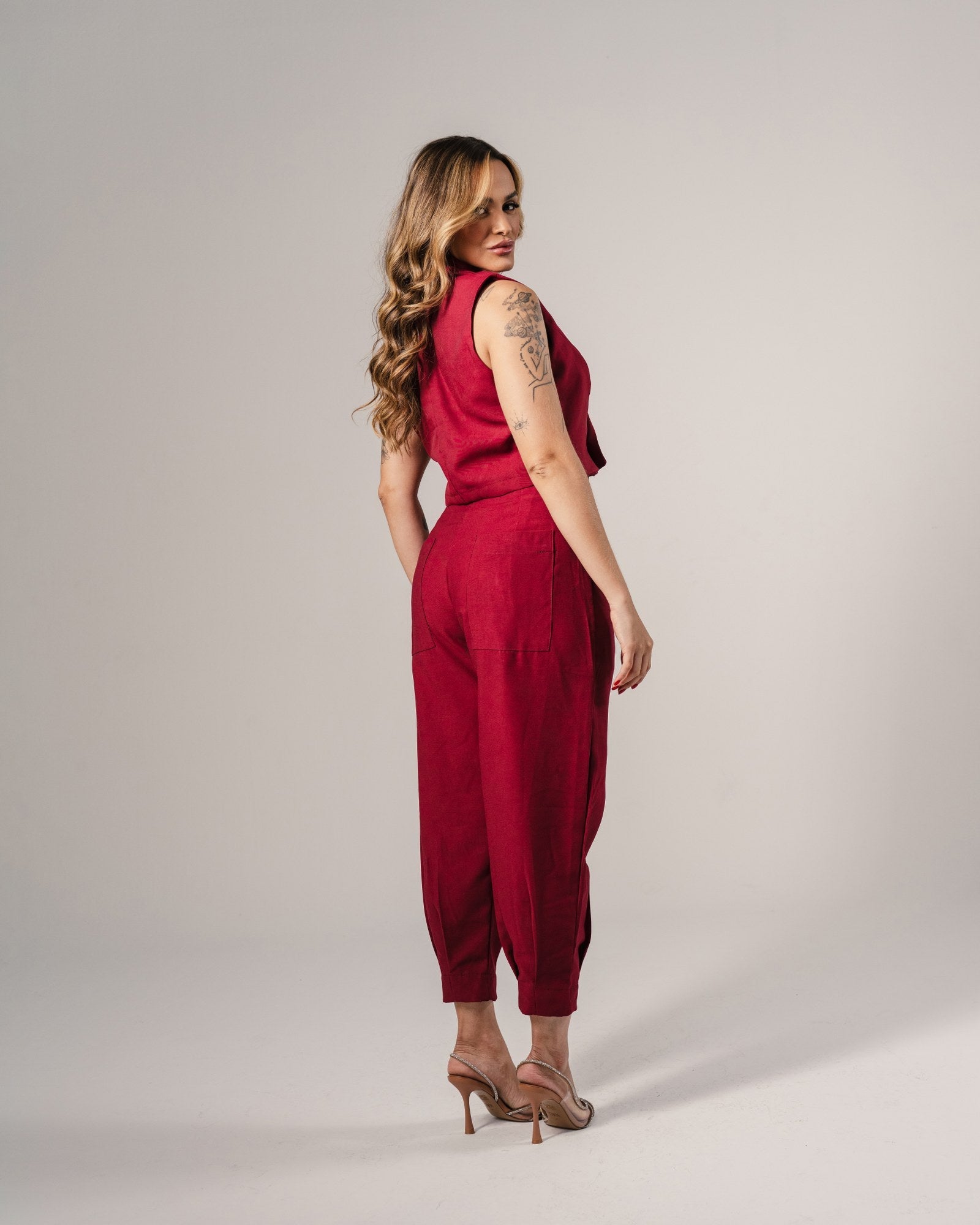 CALÇA SLOUCHY ALFAIATARIA