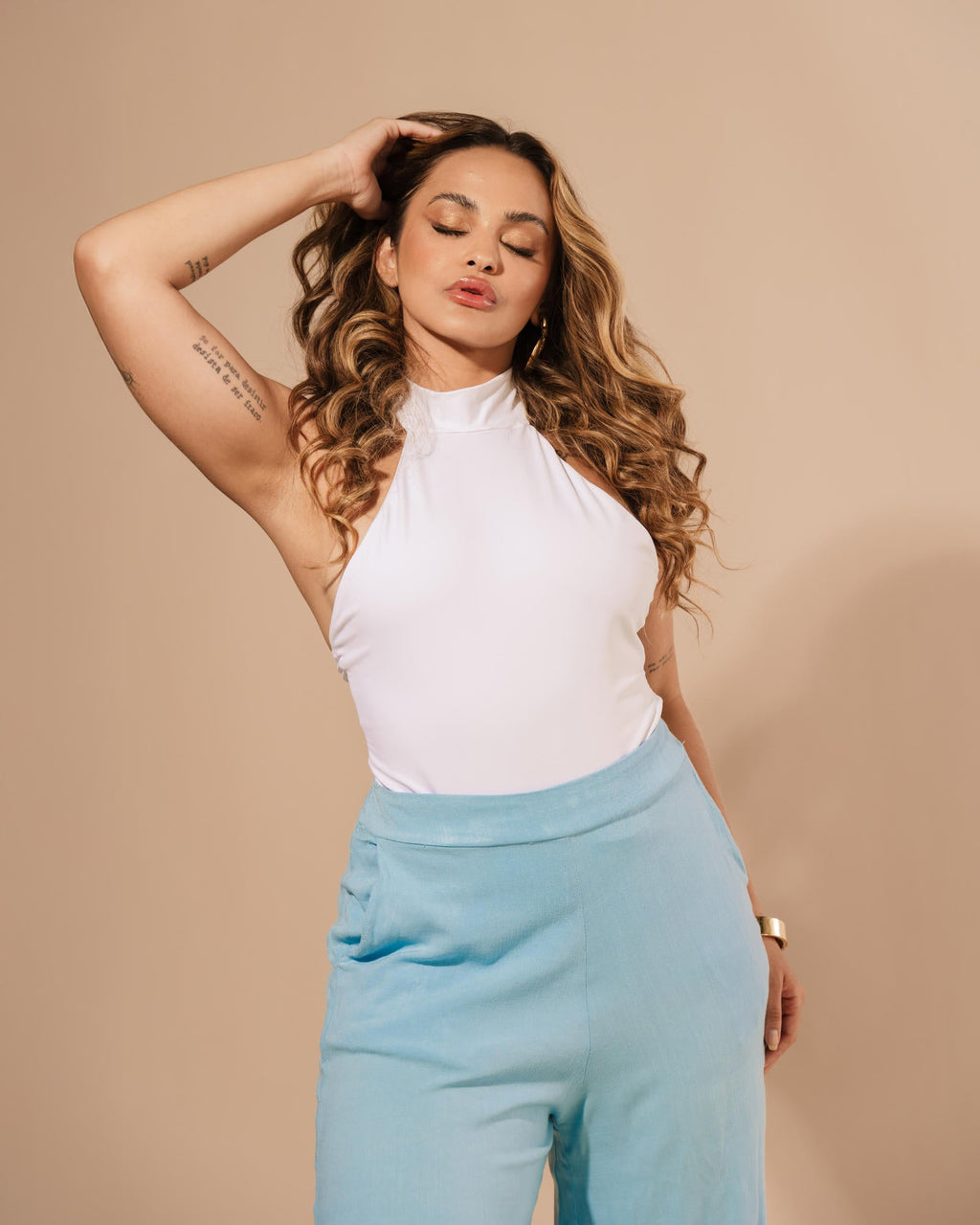 CALÇA PANTALONA VISCOLINHO