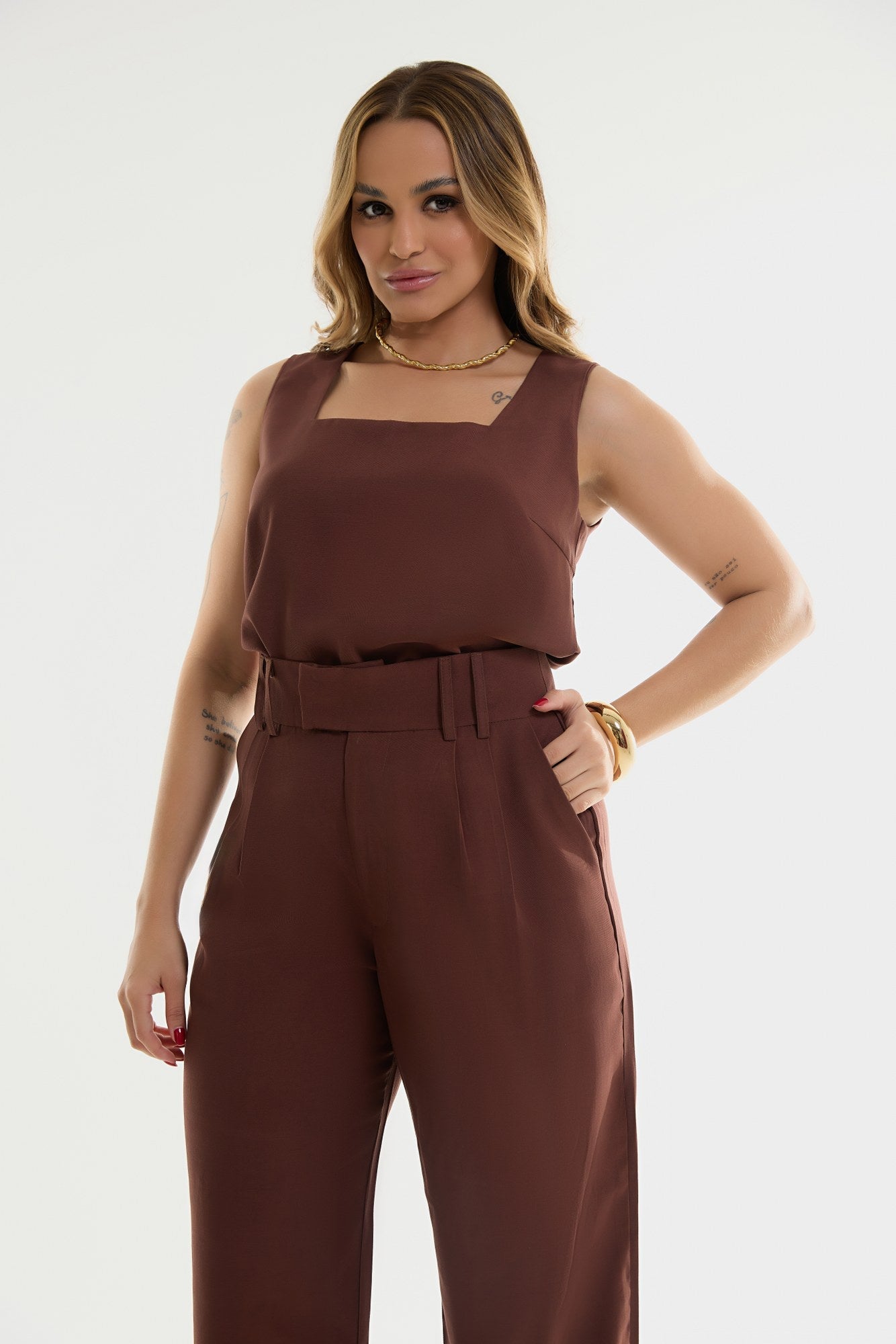 BLUSA CLÁSSICA DE ALFAIATARIA