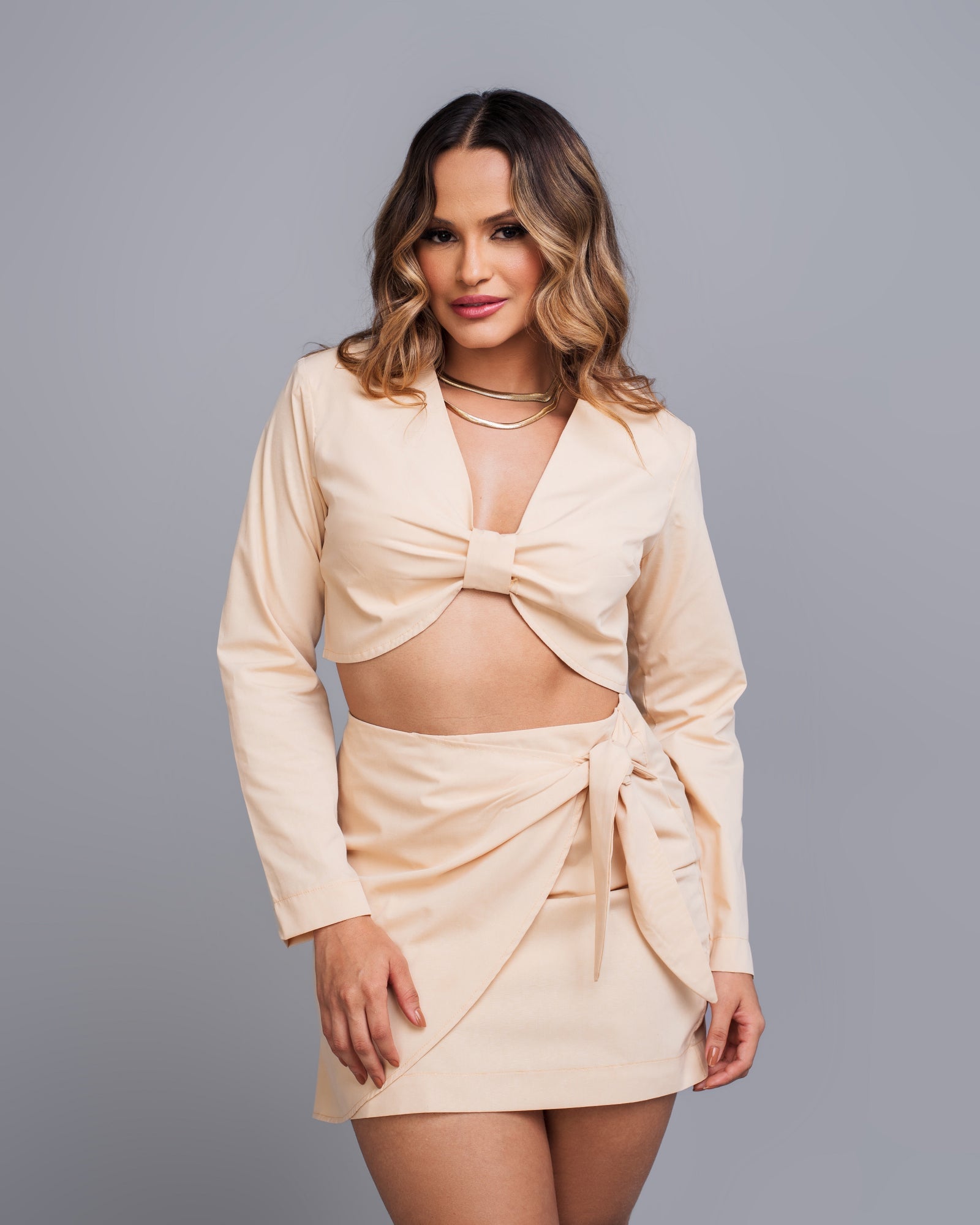 CROPPED BUSTO LAÇO OMBREIRA