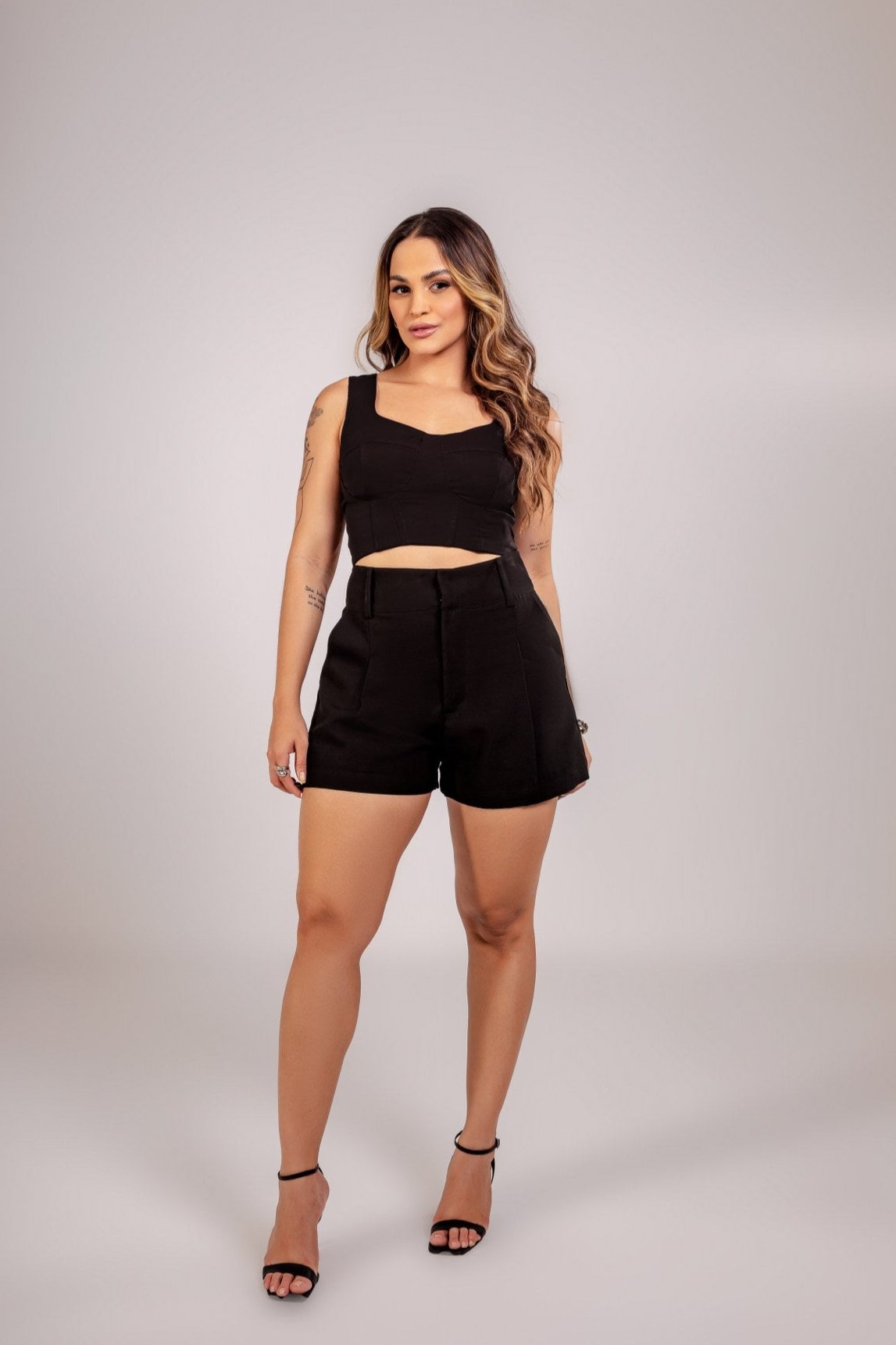 CROPPED CORSET