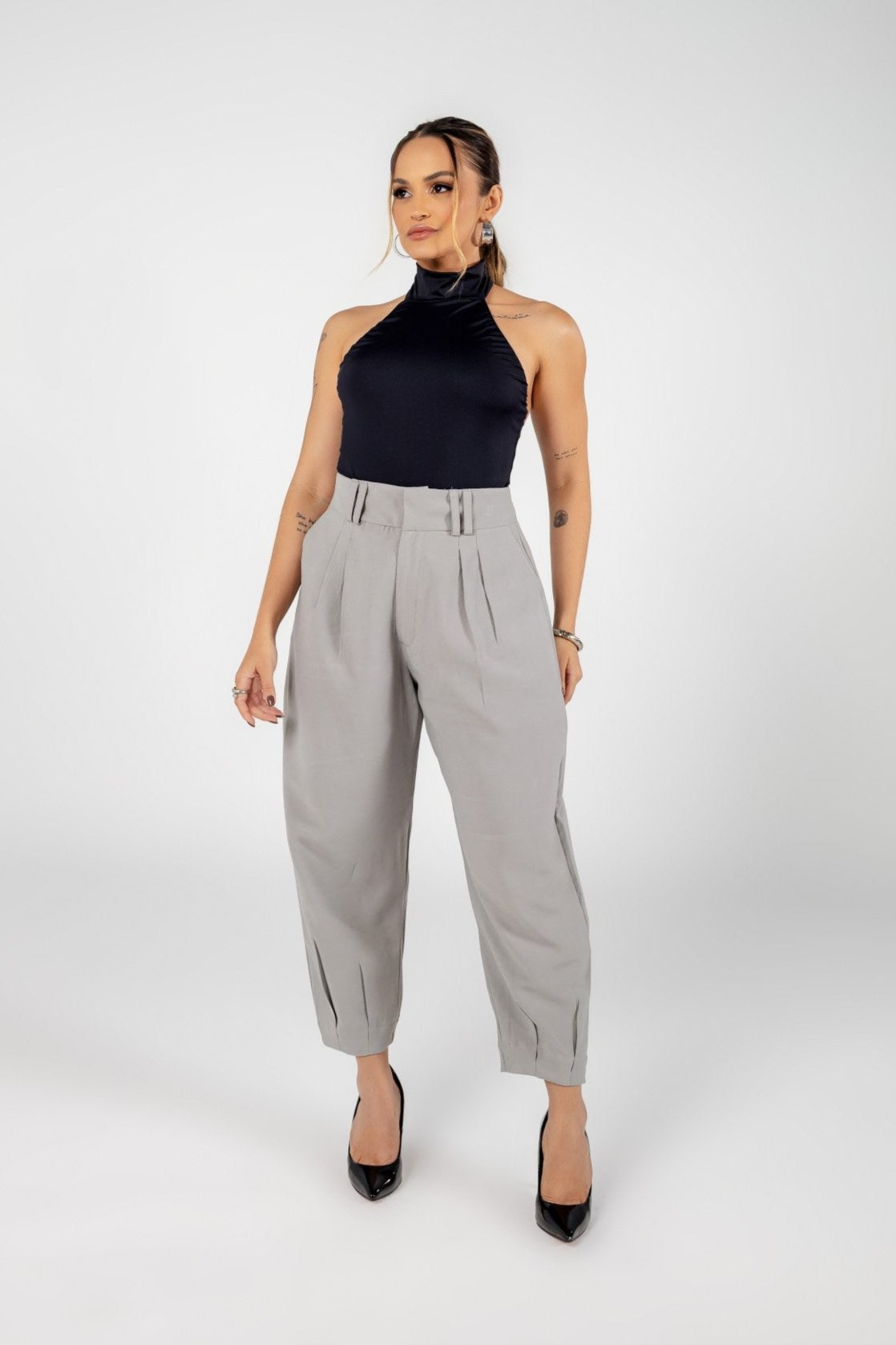 CALÇA SLOUCHY ALFAIATARIA