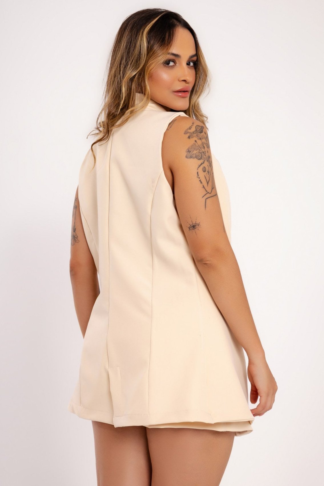 SHORT SAIA ALFAIATARIA TRANSPASSE